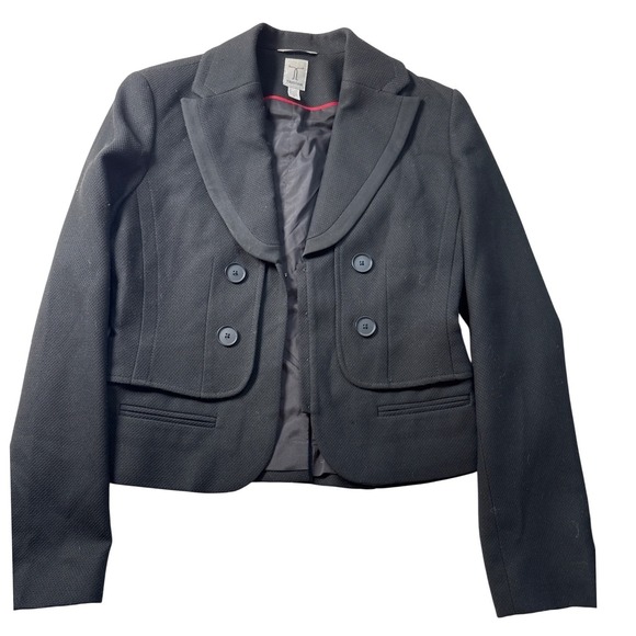 Tristan & Iseut Sleeveless Black Mini Dress Suit Jacket formal,workwear, capsule - Picture 14 of 15